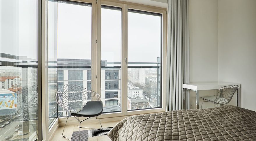 Luxury 4-room apartment in Mennica Residence <br> ul. Grzybowska