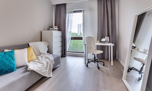 3-room apartment with a balcony at Arkadia <br> ul. Burakowska