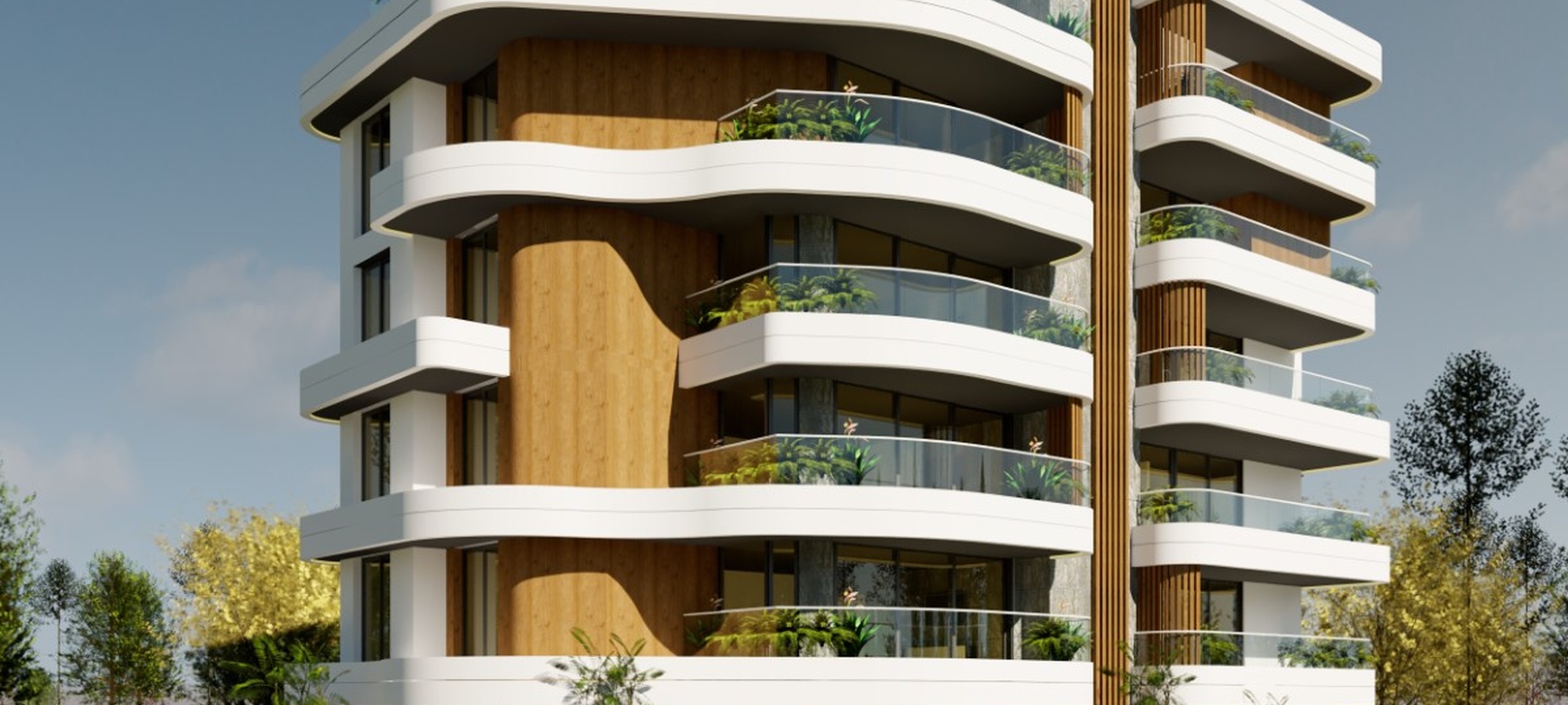 Residential building The Curve | Larnaca | Cyprus