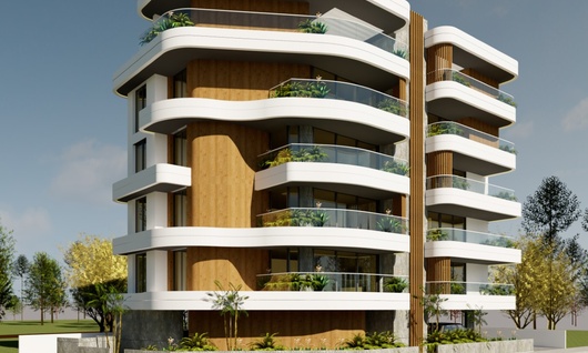 Residential building The Curve | Larnaca | Cyprus